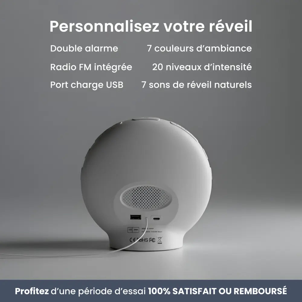 Réveil simulateur d'aube Lumisun™